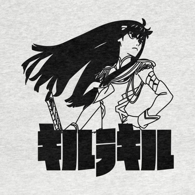 Kill La Kill - Satsuki Bold Kanji by waveformUSA